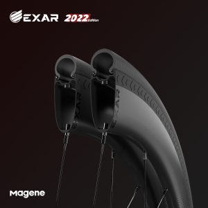 Magene EXAR RB58 Pro 2022 Carbon Rim Brake Wheelset - Image 3