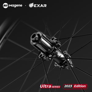 Magene 2024 EXAR Ultra DB405 Carbon Spoke Disc Brake Wheelset - Image 6
