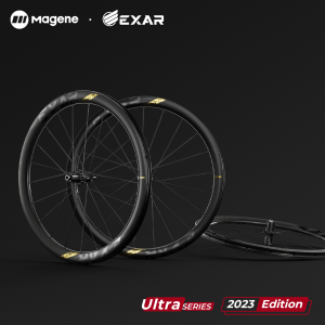Magene 2024 EXAR Ultra DB405 Carbon Spoke Disc Brake Wheelset - Image 8