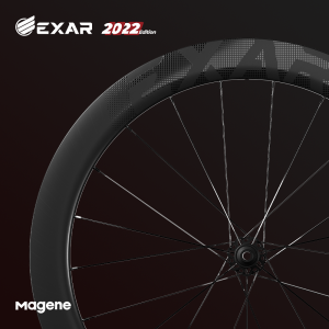 Magene EXAR RB58 Pro 2022 Carbon Rim Brake Wheelset - Image 6