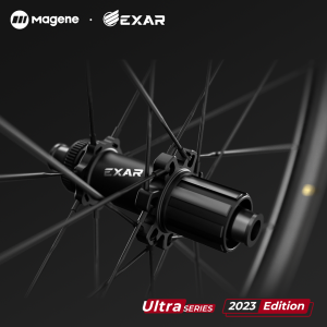 Magene 2024 EXAR Ultra DB405 Carbon Spoke Disc Brake Wheelset - Image 4