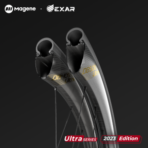 Magene 2024 EXAR Ultra DB405 Carbon Spoke Disc Brake Wheelset - Image 7