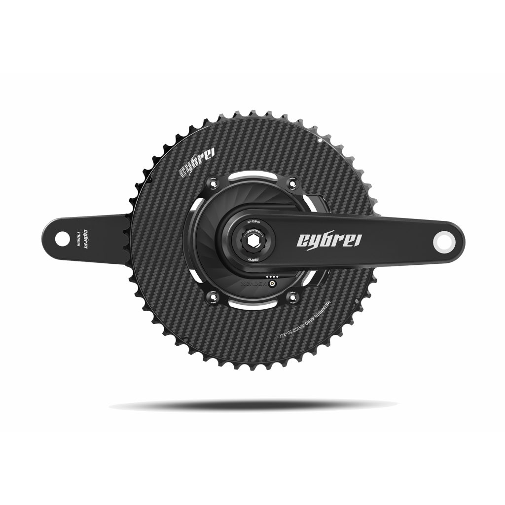 CYBREI Carbon Crankset - Powermeter Spider w/ EVO or METARBON Chainrings