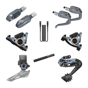 L-TWOO 2025 eRX-TT TIME TRIAL Electronic Hydraulic Disc Brake Groupset 2x10-12 SPEED - Image 1