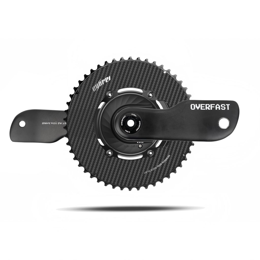 OVERFAST Aero Cranks w/ Spider + Chainrings