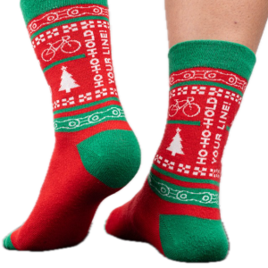 Panda Podium Christmas Socks - Image 1